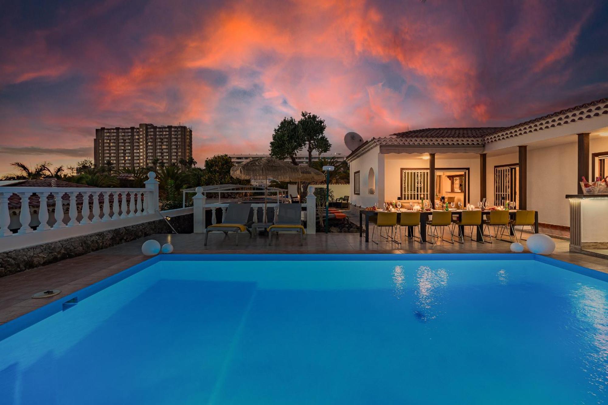 Villa 4bed private pool en Los Cristianos Los Cristianos  Exterior foto